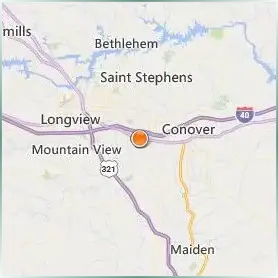 Catawba Valley Community College Location Map Catawba Valley Community College Location Map