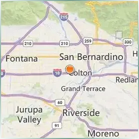 CET San Bernardino Location Map CET San Bernardino Location Map