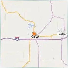 Cisco College Location Map Cisco College Location Map