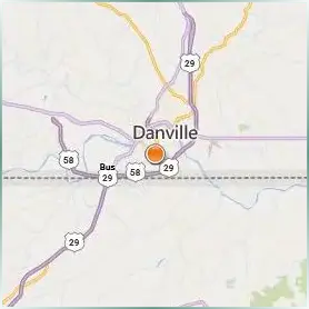 Danville Community College Location Map Danville Community College Location Map