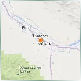 Eastern Arizona College Location Map Eastern Arizona College Location Map