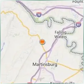 James Rumsey Technical Institute Location Map James Rumsey Technical Institute Location Map