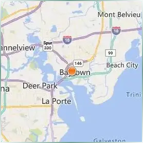 Lee College Location Map