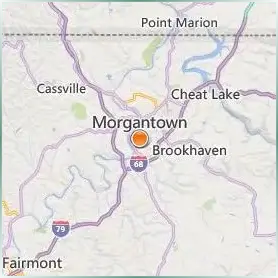 Monongalia County Technical Education Center Location Map Monongalia County Technical Education Center Location Map