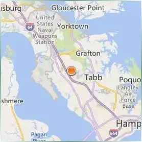 Centura College Newport News Location Map